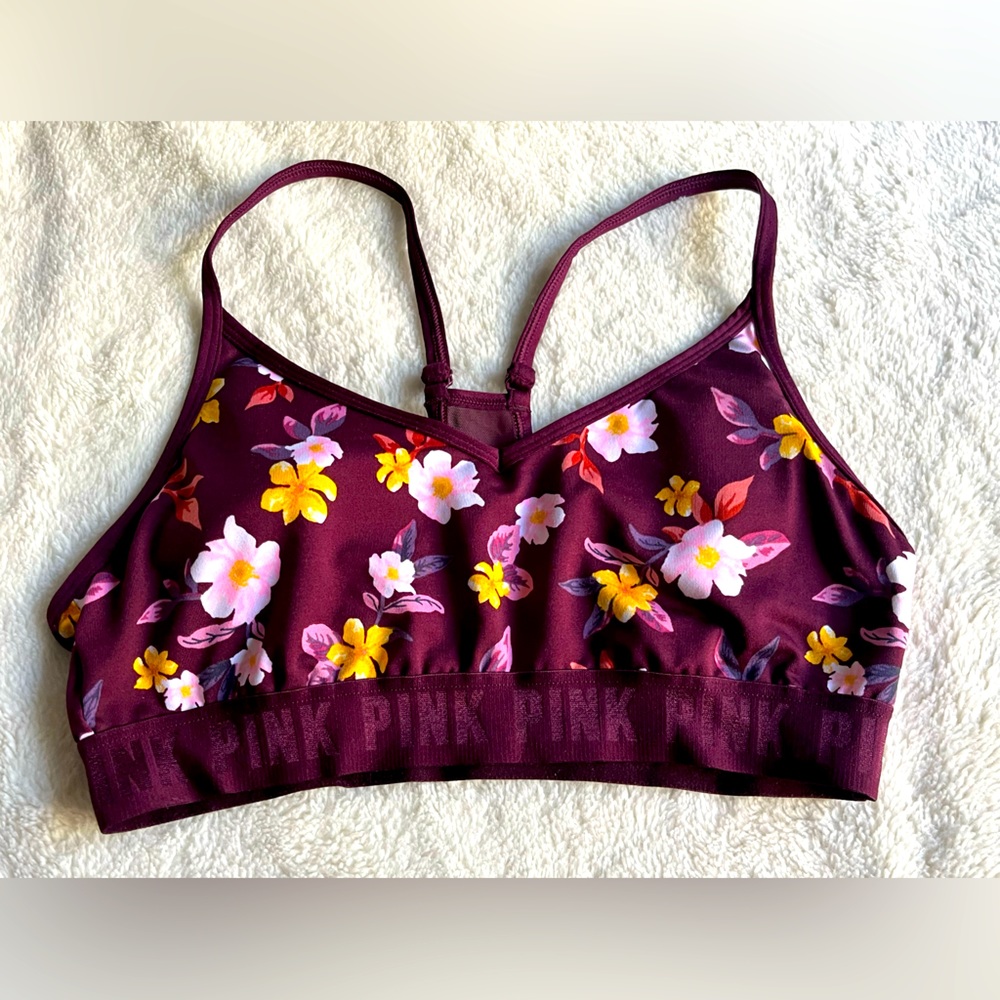 PINK Ultimate Lightly Lined Sports Bra L